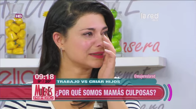 Antonella Ríos se emociona con saludo por Día de las Madres