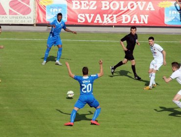 Ángelo Henríquez anotó nuevo gol en empate de Dínamo ante Zagreb FC