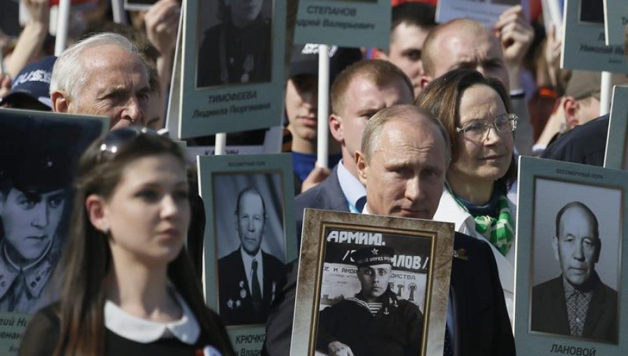 Putin preside el mayor desfile de la historia de Rusia en Día de la Victoria