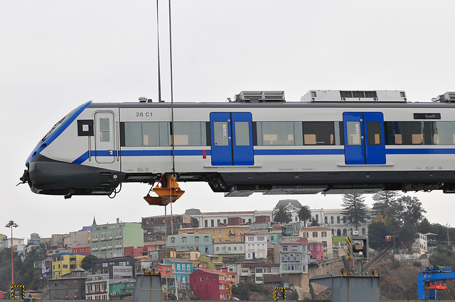 Metro de Valparaíso recibe los primeros trenes de su nueva flota