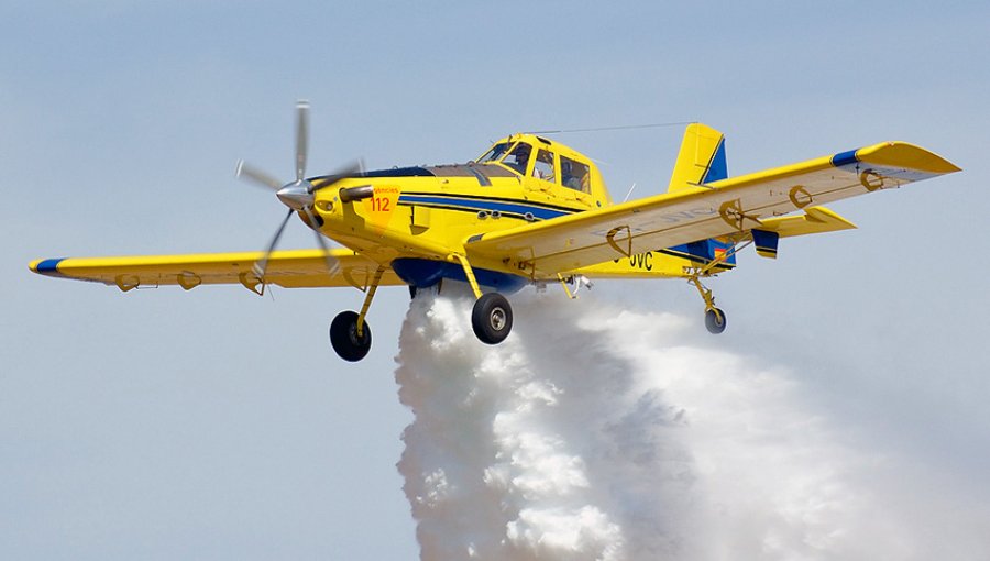 Gobierno compró tres modernos aviones para combatir incendios forestales