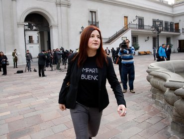 Esta mañana dejó La Moneda la ex jefa de gabinete de Dávalos, Erika Silva