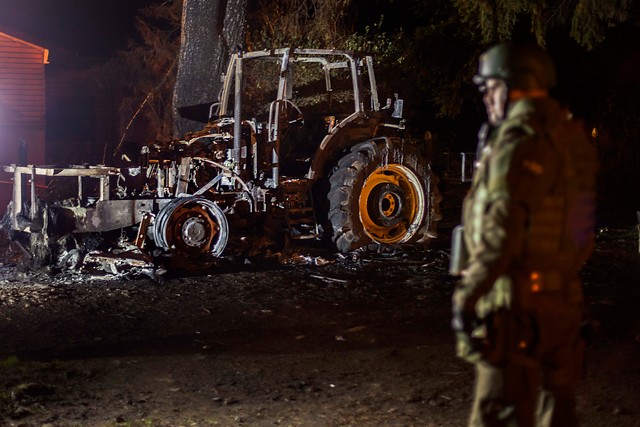 Ataque incendiario en fundo Las Mariposas en La Araucanía