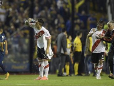 River Plate sufre ataque de gas lacrimógeno en el entretiempo ante Boca