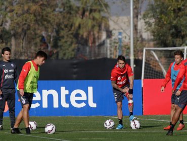 La "Roja" entrena en Quilín con Isla integrado y Vargas mejorando