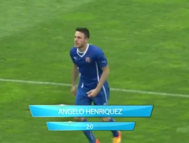 Video: Mira el increíble hat trick de Ángelo Henríquez en Croacia