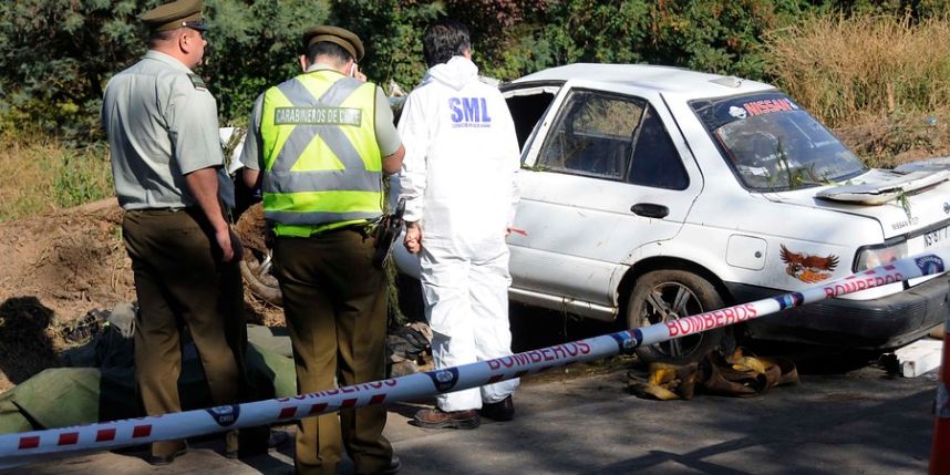 Tres personas fallecieron en accidente de tránsito en la provincia de Arauco