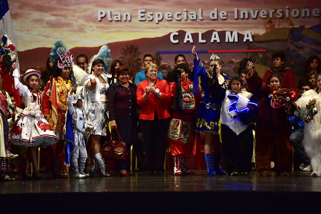 Presidenta anunció plan de inversión de $90.000 millones para Calama