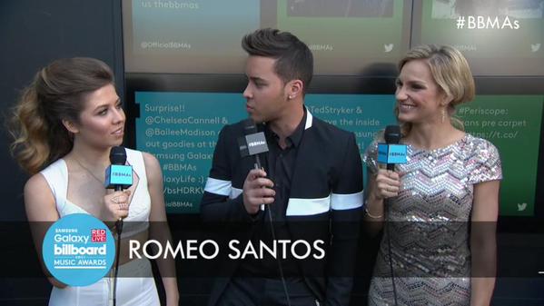 Prince Royce es confundido con Romeo Santos en premios Billboard