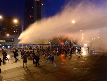 Sin detenidos terminó en Santiago la segunda marcha por jóvenes asesinados