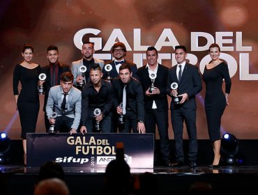 Gala del Fútbol: Esteban Paredes se quedó con el “Balón de Oro” al mejor del año