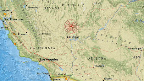 Terremoto de magnitud 5,4 sacude el norte de Las Vegas