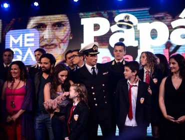 Actores de Papá a la deriva realizaron lanzamiento oficial de la teleserie
