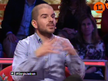 El tenso momento entre Giorgio Jackson y Eduardo Bonvallet en Vértigo