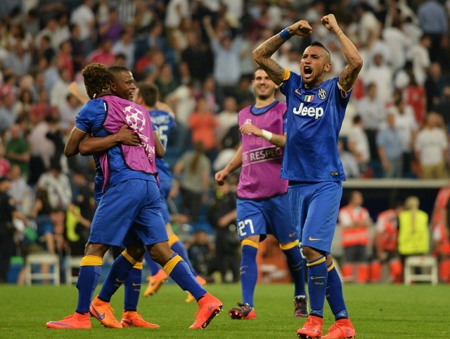 Juventus de Vidal celebra el 'doblete' en Italia con 3-1 sobre Nápoli