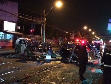 Carabineros es declarado responsable de accidente en Gran Avenida