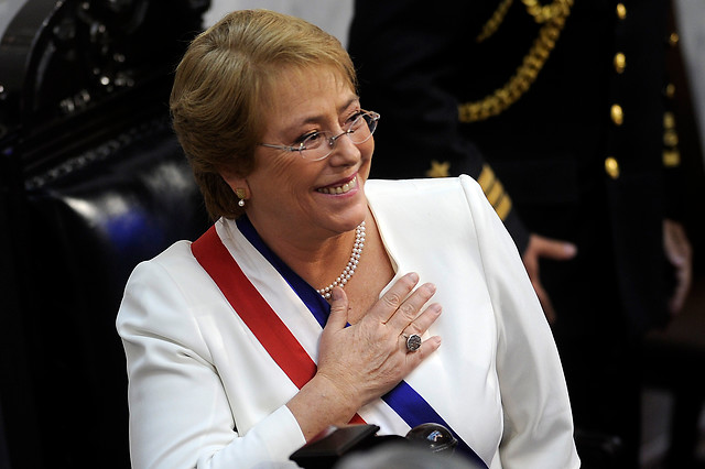 Cadem: Presidenta Bachelet sube en aprobación tras el discurso del 21 de mayo