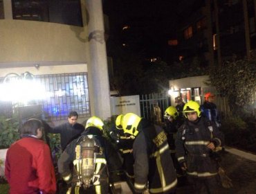 Dos heridos y más de 40 evacuados por emanación de monóxido de carbono en Providencia