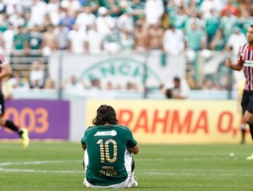 Jorge Valdivia fue el jugador que más faltas recibió el fin de semana en Brasil