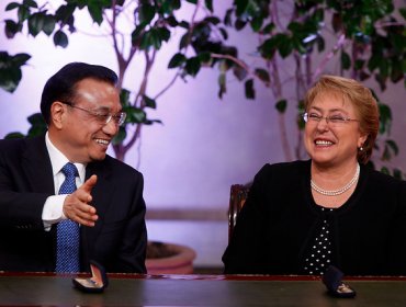 Presidenta firmó una serie de acuerdos con el Primer Ministro de China