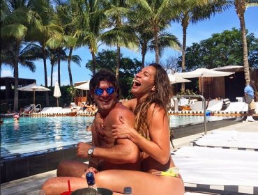 Gianella Marengo publica romántica foto en bikini junto a Marcelo Salas
