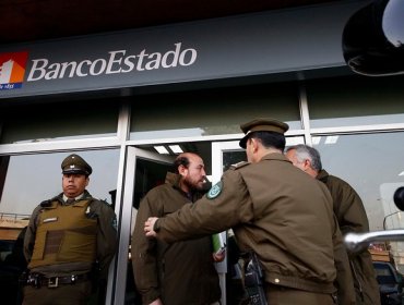 Frustran asalto a sucursal del BancoEstado en la comuna de Peñalolén