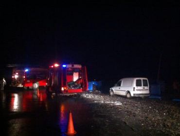 Cuatro trabajadores mueren en accidente de ruta entre Calbuco y Puerto Montt