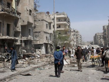 Al menos 3 muertos y 21 heridos por el impacto de cohetes en Alepo en Siria