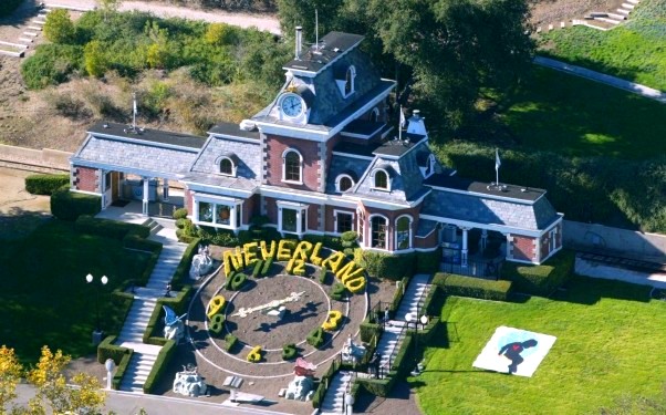 Neverland, el rancho de Michael Jackson, a la venta en 100 millones dólares