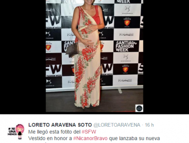 Por primera vez Loreto Aravena comparte foto de su avanzado embarazo