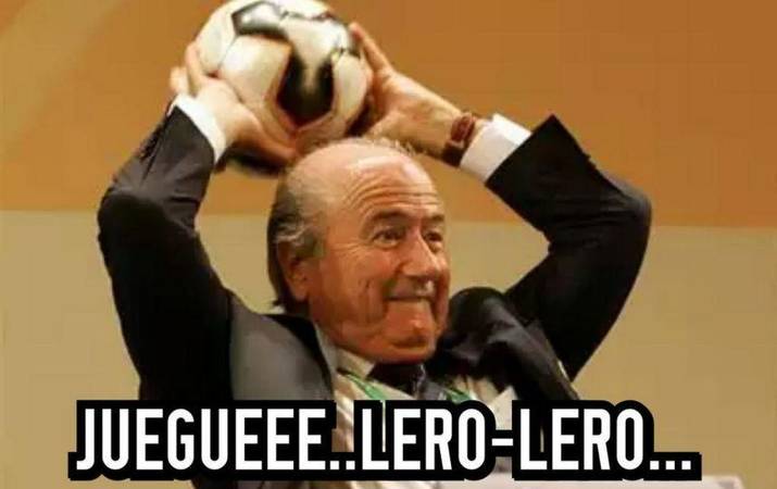 Estos son los divertidos memes que dejó la reelección de Blatter a la presidencia de la FIFA