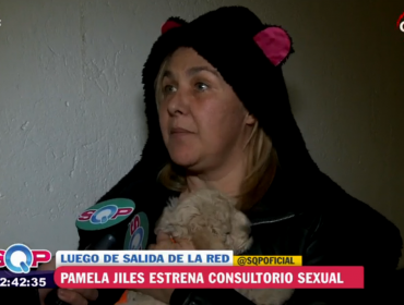 Pamela Jiles estrena consultorio sexual virtual