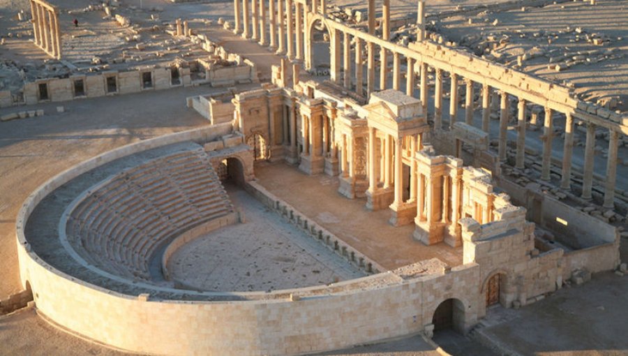 Yihadistas destruyen con explosivos la simbólica prisión siria de Palmira
