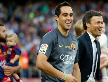 Claudio Bravo elegido por los hinchas como el mejor arquero de la liga española