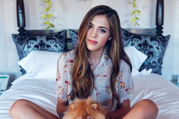 Hija de Sylvester Stallone promete ser una gran modelo