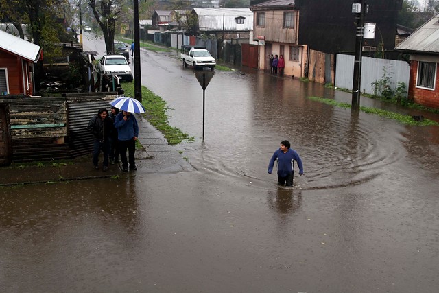 Onemi declara Alerta Amarilla por sistema frontal en Región de los Rios