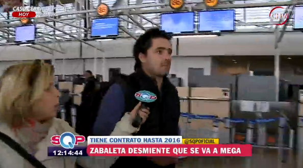 Jorge Zabaleta se refiere a su supuesta salida de TVN