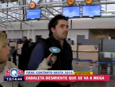Jorge Zabaleta se refiere a su supuesta salida de TVN