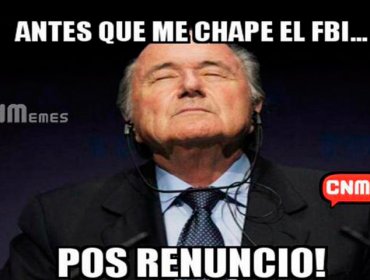 Los memes se toman las redes sociales tras la renuncia de Blatter a la FIFA