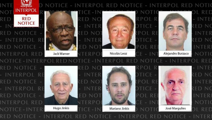 Escándalo FIFA: Interpol emite alerta roja contra 6 ex dirigentes