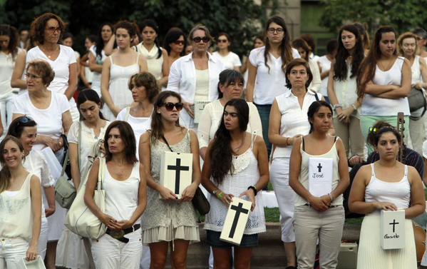 Mujeres de Blanco llegan a Roma por visita de Presidenta Bachelet a Papa Francisco