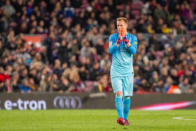 Ter Stegen: "Juventus tiene grandes individualidades como Pirlo, Vidal y Pogba"