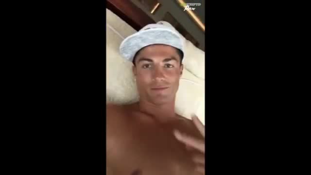 Video: Cristiano Ronaldo le manda un mensaje a la prensa para que lo dejen tranquilo