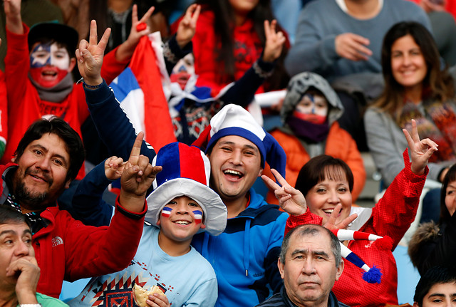 Galería: La previa Chile vs El Salvador