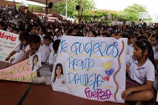 Colombia se moviliza por el secuestro de un niña de 11 años en frontera con Venezuela