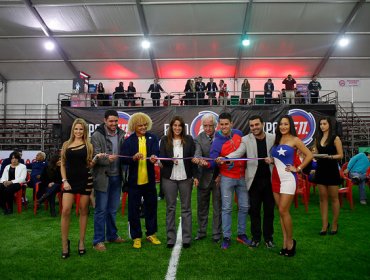 Pibe Valderrama y subsecretaria del Deporte encabezan lanzamiento de Expo F11