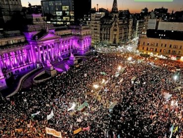 Conoce las maravillosas imágenes que dejó la marcha #NiUnaMenos en más de 80 ciudades en toda Argentina