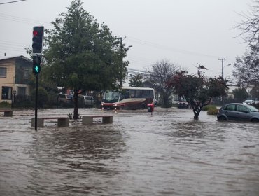 Lluvias continúan y se mantienen cortes de energía por sistema frontal en el sur