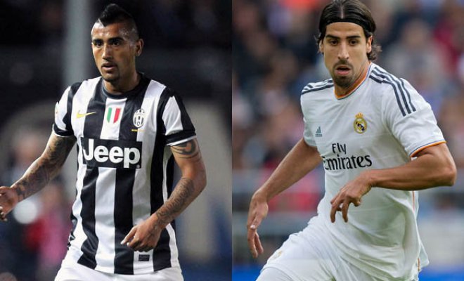 Sami Khedira es el nuevo compañero de Arturo Vidal en la Juventus