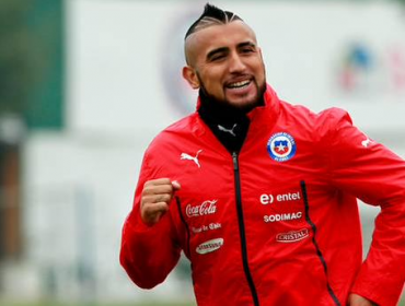 Copa América: Arturo Vidal trabaja a plenitud y con exigente carga física